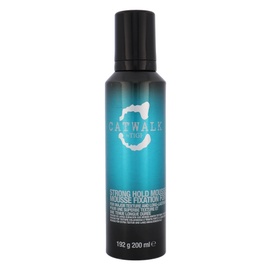 Stiprios fiksacijos plaukų putos Tigi Catwalk, 200ml, moterims
