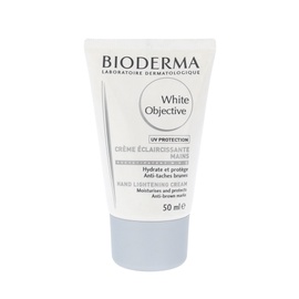 Odą šviesinantis rankų kremas Bioderma White Objective, 50ml, moterims