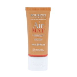 Makiažo pagrindas Bourjois Paris Air Mat SPF10, 05 Golden Beige, 30ml, moterims