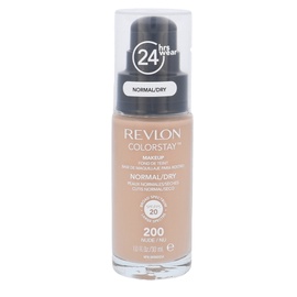 Makiažo pagrindas Revlon Colorstay normaliai/sausai odai, 200 Nude, 30ml, moterims
