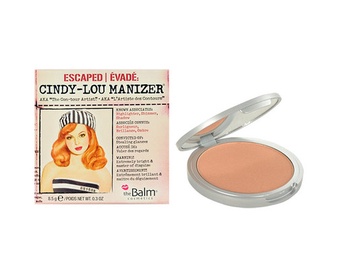 Spindesio suteikianti pudra TheBalm Cindy-Lou Manizer, 8,5g, moterims