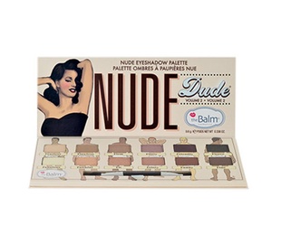 Akių šešėlių paletė TheBalm Nude Dude Volume 2, 9,6g, moterims