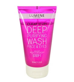 Giliai valantis prausiklis Lumene Clear It Up! 150ml, moterims