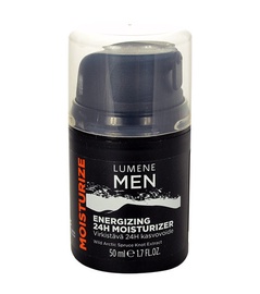 Drėkinamasis energizuojantis veido kremas Lumene Men, 50ml, vyrams