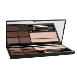 Antakių priežiūros paletė Makeup Revolution London Ultra Medium To Dark, 18,98g, moterims