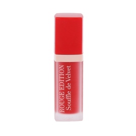 Skysti lūpų dažai Bourjois Paris Rouge Edition Souffle de Velvet, 02 Coquelic´oh!, 7,7ml, moterims