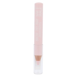 Kontūrą išryškinantis pieštukas Rimmel Brow This Way Highlighting, 001 Matte, 1,41g, moterims