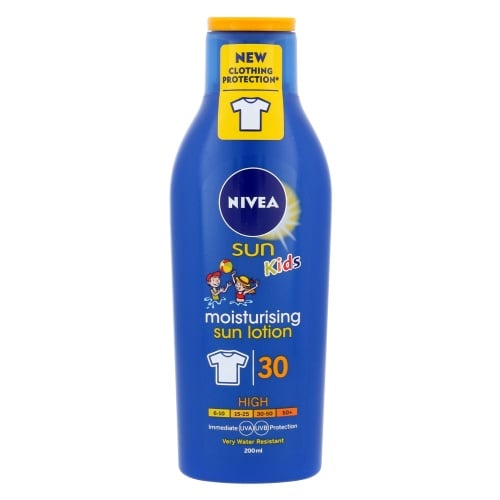 nivea sun moisturising sun lotion spf30 200ml