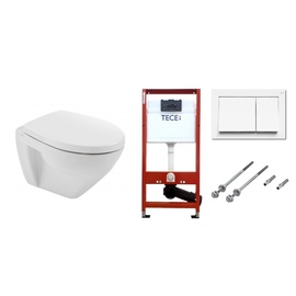 WC raami komplekt koos WC potiga Tece Sapho