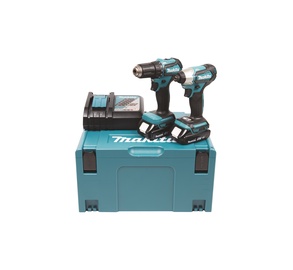 Akutööriistade komplekt Makita DLX2220AJ, 2 x 2 Ah, Li-ioon