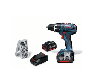 Akutrell Bosch GSR, 18 V-Li, 2 x 4 Ah +ACC