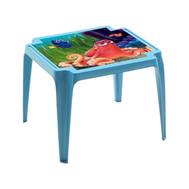 Bērni plastmasas galds Nemo zils 56x52