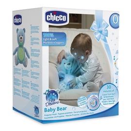 Meškiukas - migdukas Chicco First Dreams, su šviesomis ir garsais, žydras 08015.20