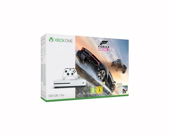 ŽAIDIMŲ KOMPIUTERIS XBOX ONE S 500GB + FORZA HORIZON 3 (MICROSOFT)