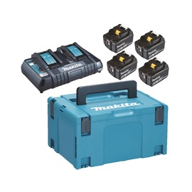 Akumuliatorių ir kroviklio komplektas Makita 197626-8, 18V, 4x5