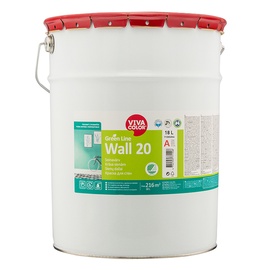 Seinavärv Wall 20 Vivacolor, 18L, A-valge