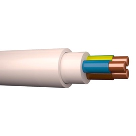 KABELIS XYM-J/NYM 3X2.5 BALT (100) (KEILA CABLES)